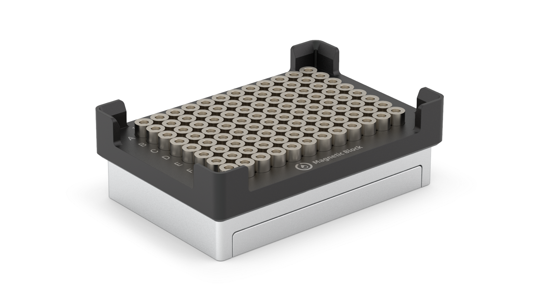 Magnetic Block The Magnetic Block has an array of 96 high-strength magnets.