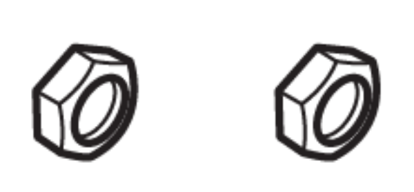 M3 hex nut M3 hex nut